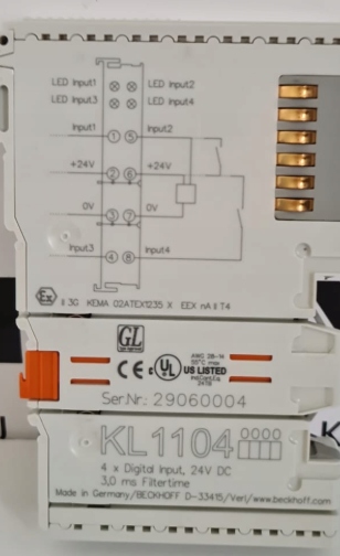 KL1104 Beckhoff, Remote I/O & Communication