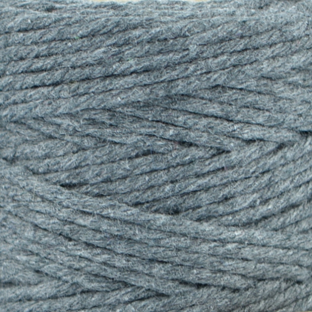 Sznurek do makramy bawełniany skręcany 2mm 60m ciemny szary Marka Inna