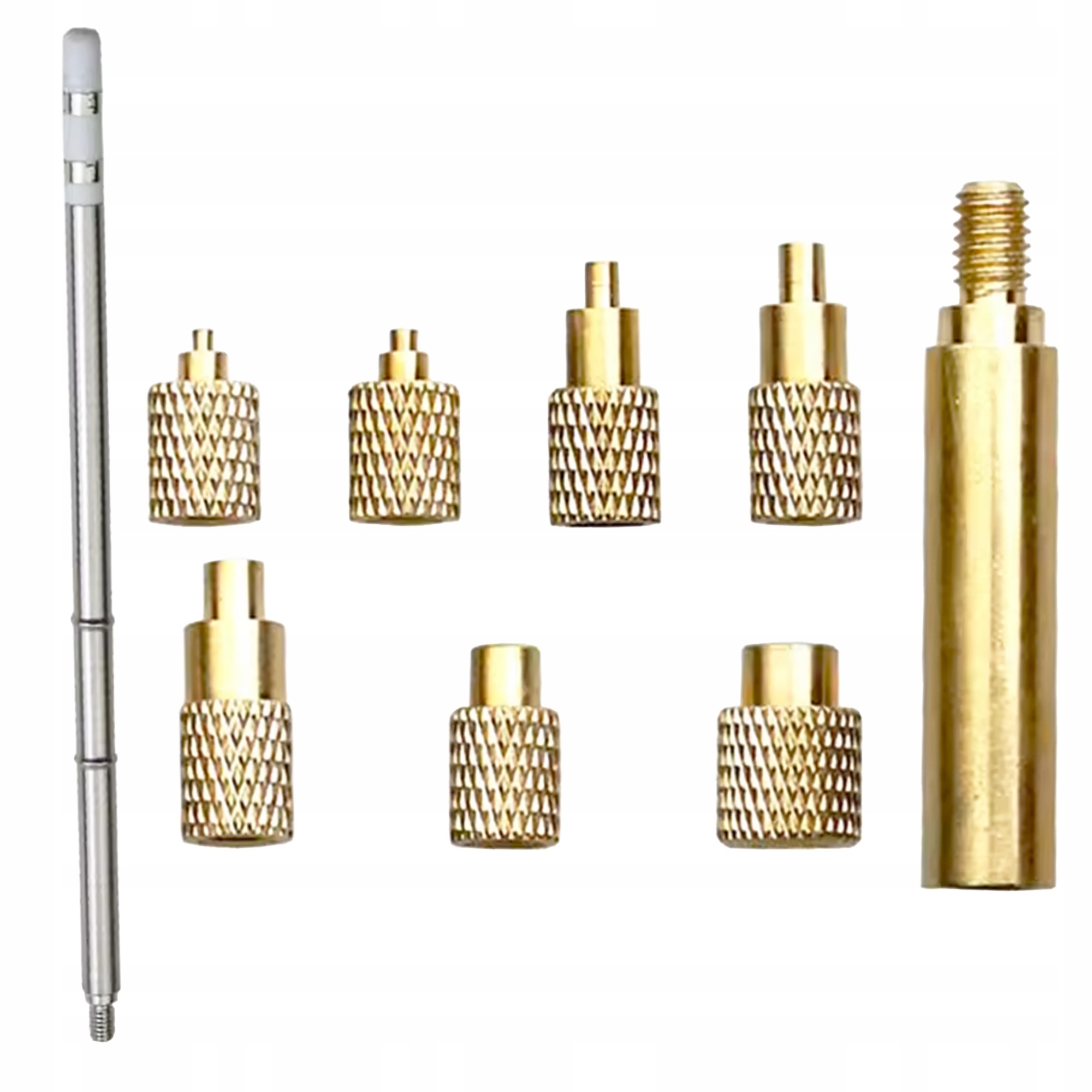 Zestaw Do Wtapiania Wkładek Mosiężnych Grot T12 Gwintowanych M2 M8