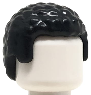 

Lego Włosy męskie czarne 21778