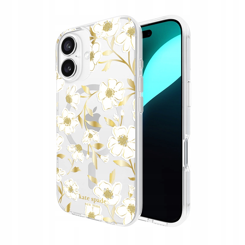 Pouzdro Gems MagSafe pro iPhone 16 (slunečný květinový vzor)