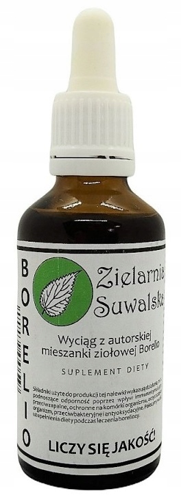 

Borelio nalewka ziołowa 50ml Zielarnia Suwalska