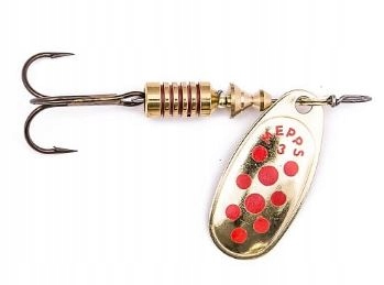 Mepps Comet Decore Nr 4/8g Złoto-czerwona
