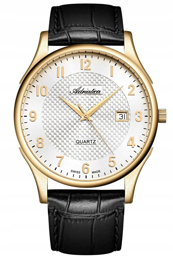 Nový Originální Pánské Hodinky Adriatica A1246.1223Q klasický na řemínku
