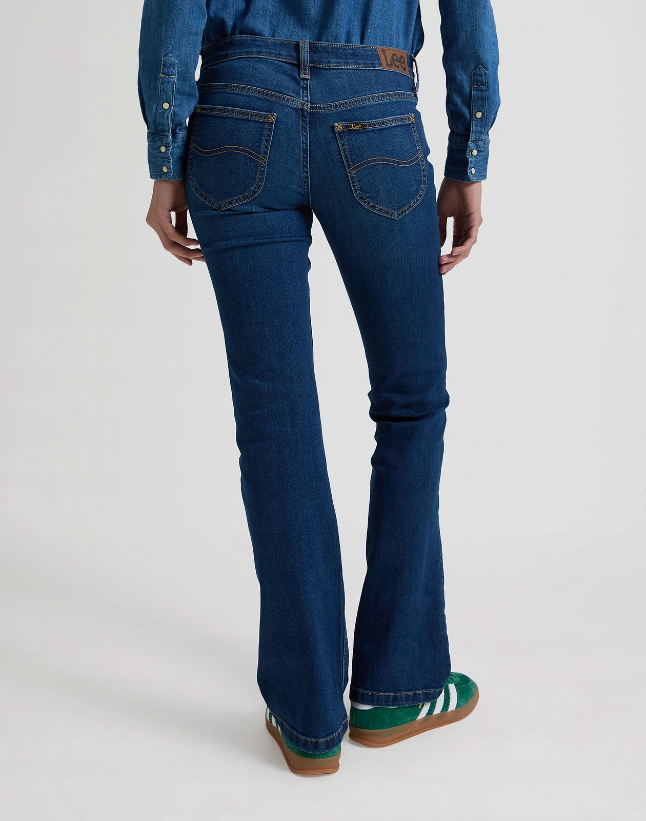 Dámské bootcut džíny Lee Jessica Sudden Rain 112376707 26/31