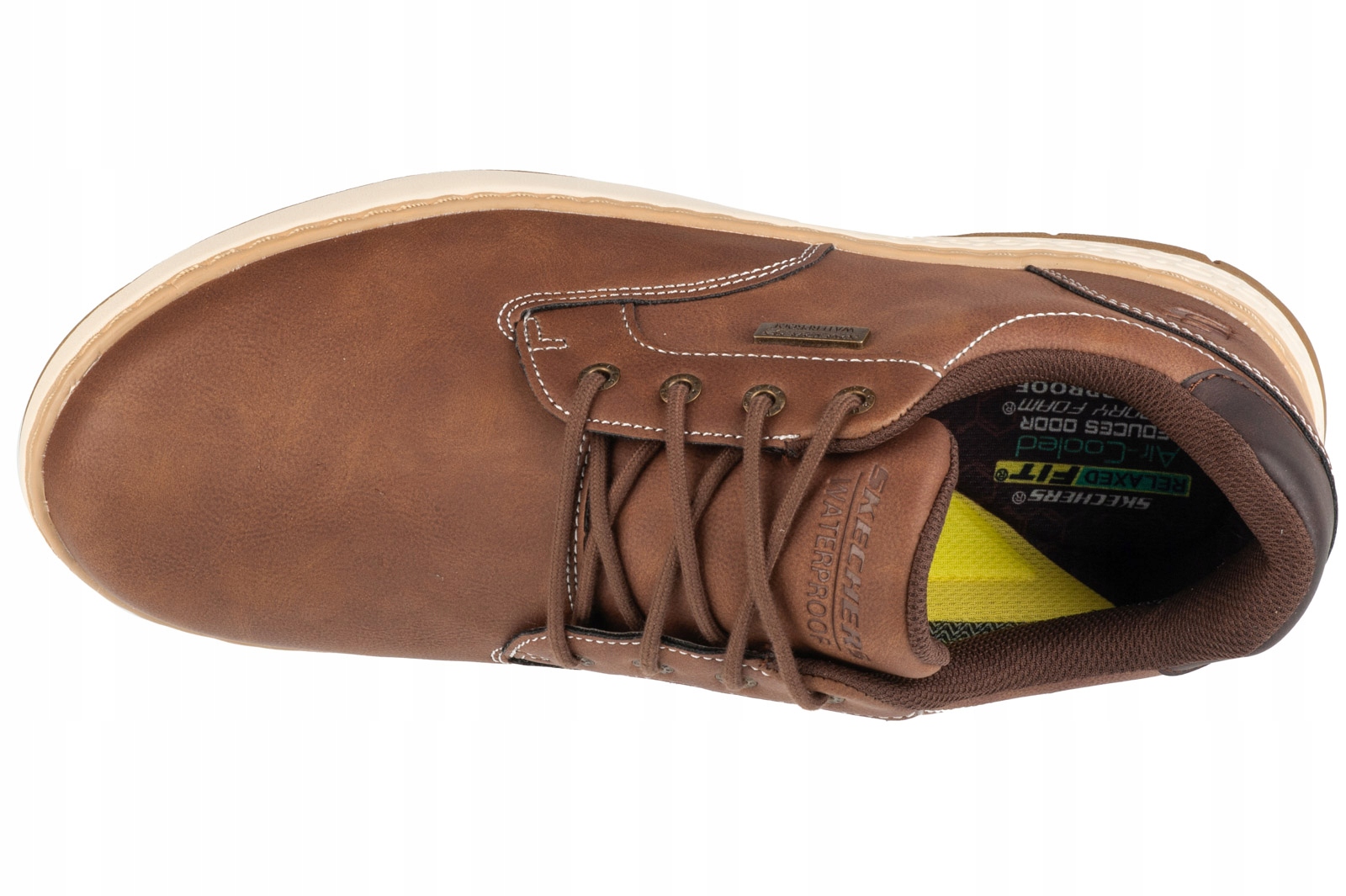 Skechers Garlan Pryor -46 Pánské tenisky hnědé barvy