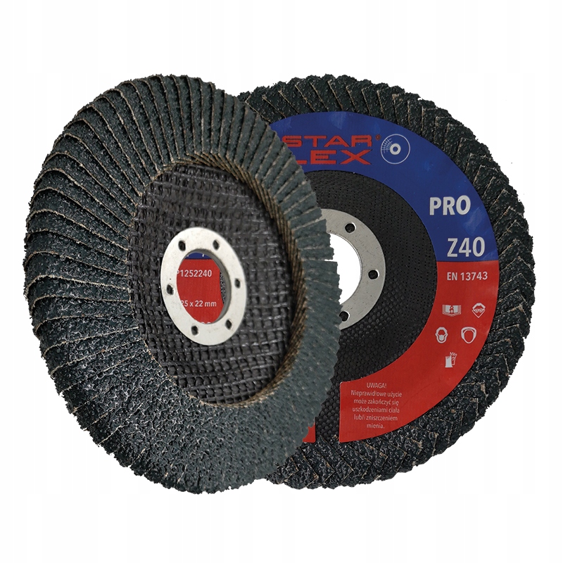

Tarcza listkowa do spoin pachw.125-22 gran. 40
