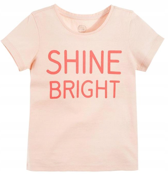 

Cool Club T-shirt koszulka Shine Bright roz 122 cm