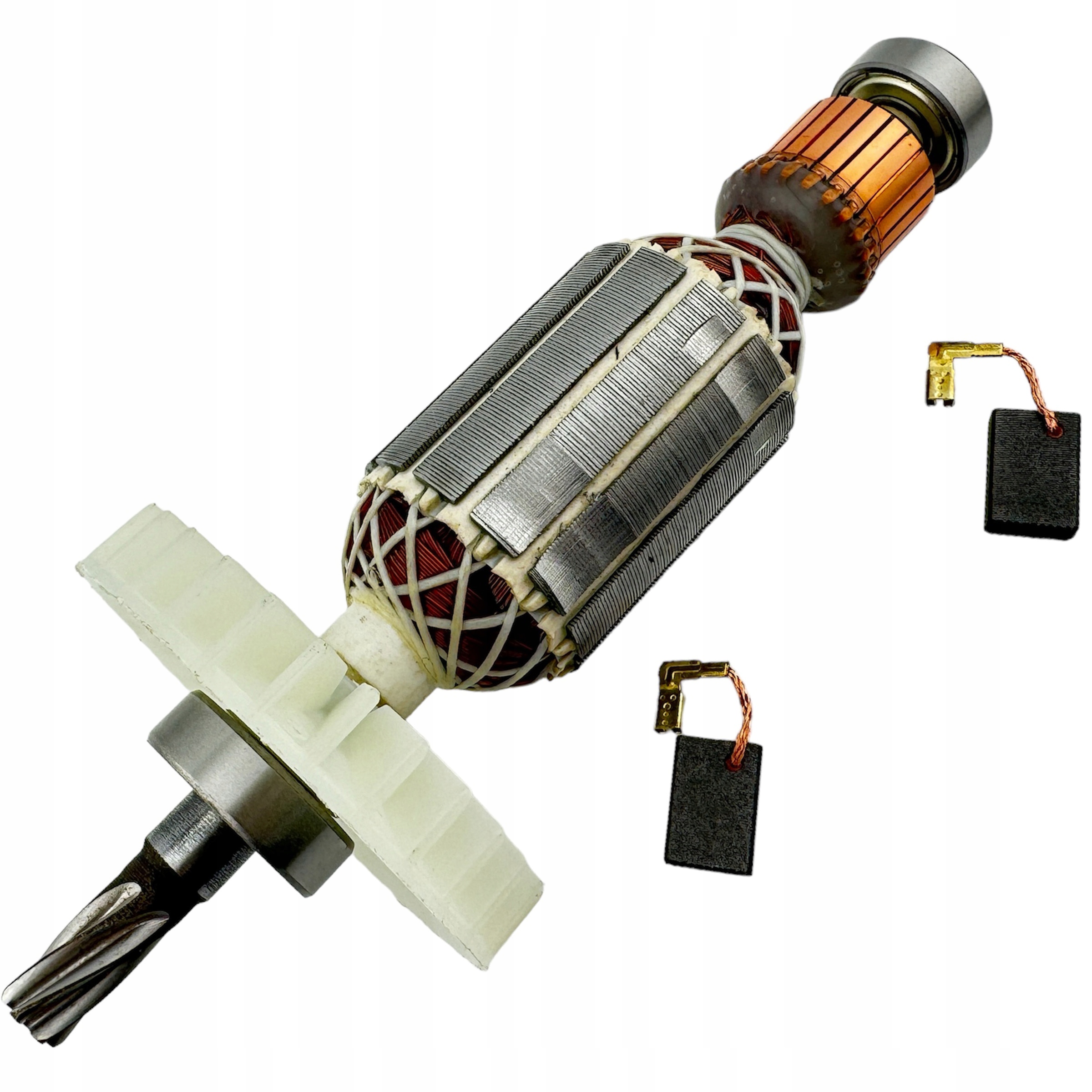 Wirnik Makita HR2460 HR2460F HR2470 HR2470F HR2470 łożyska szczotki węglowe