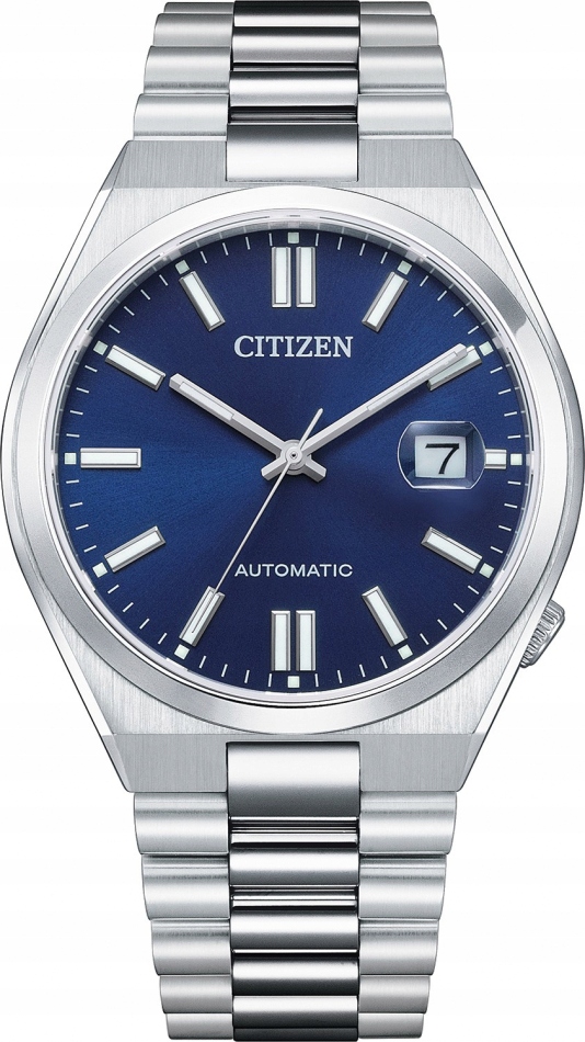 Zegarek męski Citizen NJ0150-81L granatowy klasyczny dla par