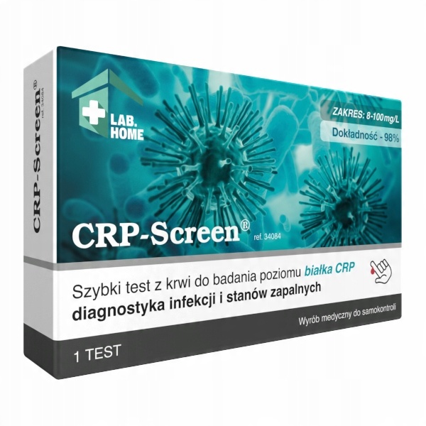 

CRP-Screen test diagnostyczny białka C-reaktywnego