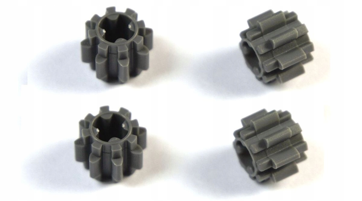 

Zębatka 8 zębów Lego Technic 4szt. C.szara 10928