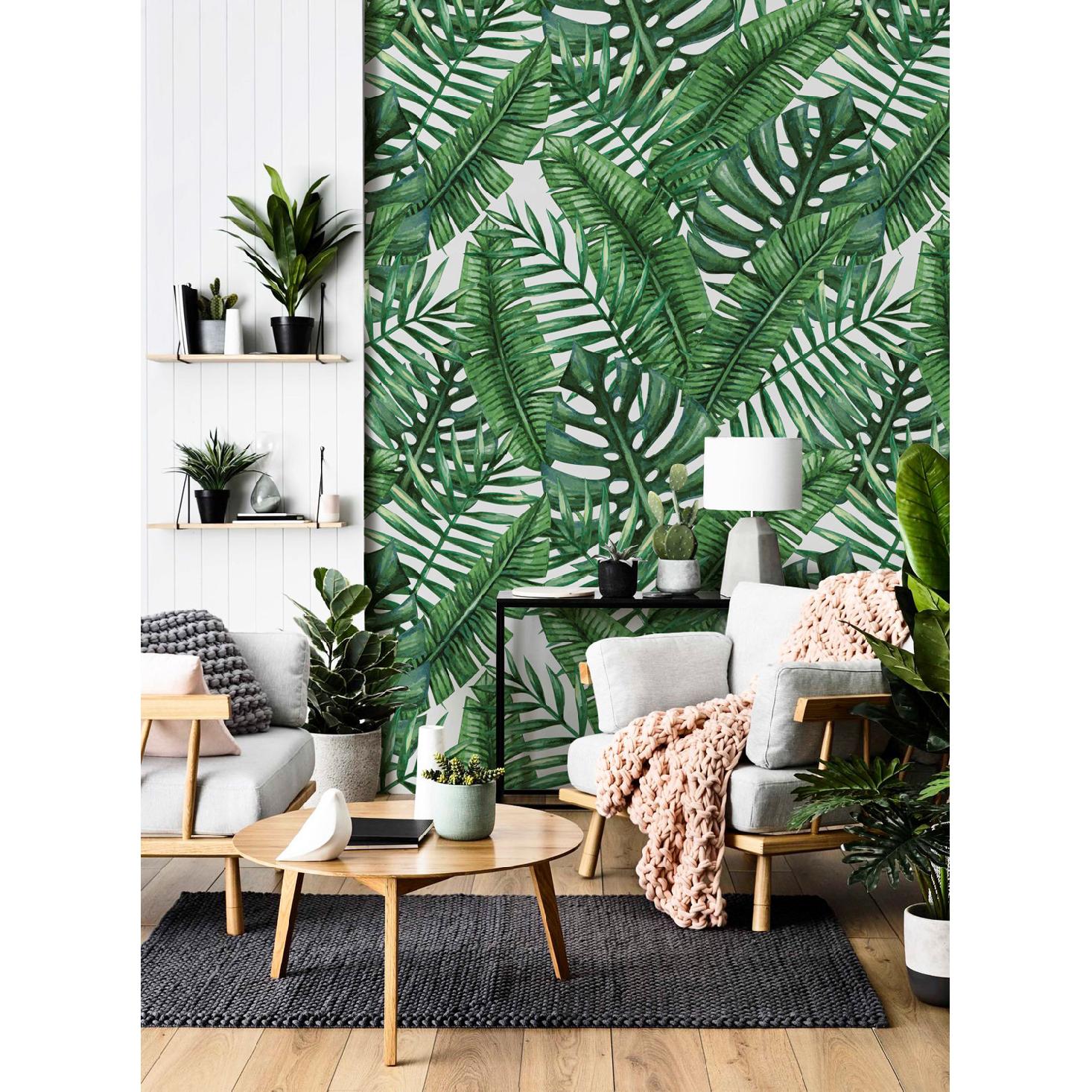 

Fototapeta Tropikalne liście dżungla 208x146 cm