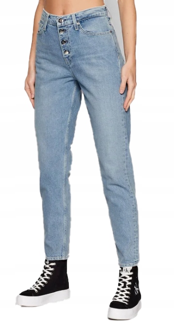 Spodnie jeansowe Calvin Klein Jeans Mom Fit J20J217045 38