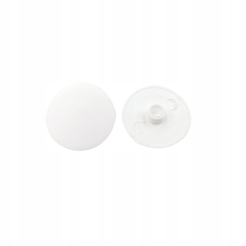 

100 x Zaślepka do mimośrodu 15 mm meblowa biała