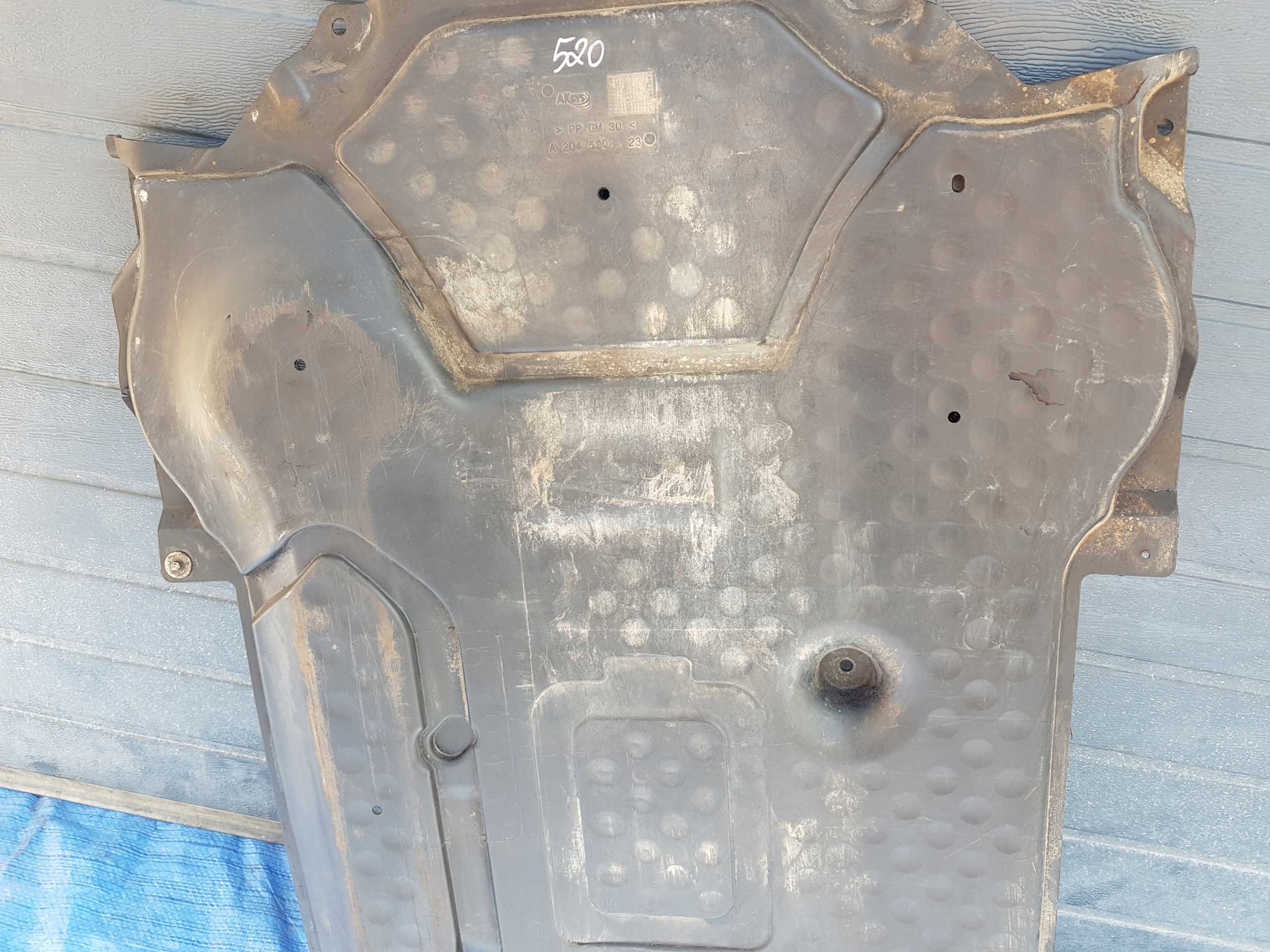 cover cover below engine MERCEDES W204 2045203323