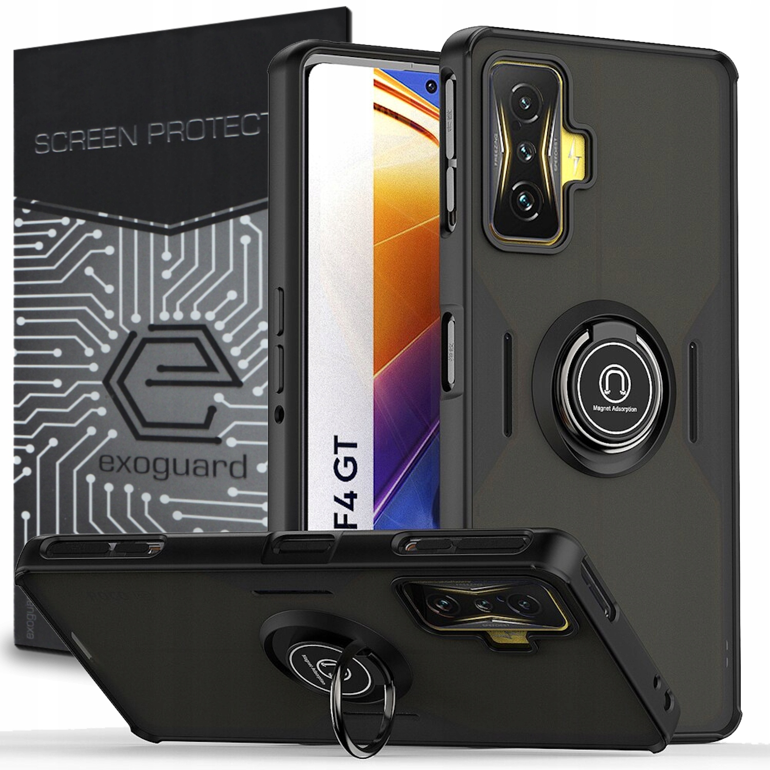 

Etui Pancerne Obudowa+szkło do Xiaomi Poco F4 Gt