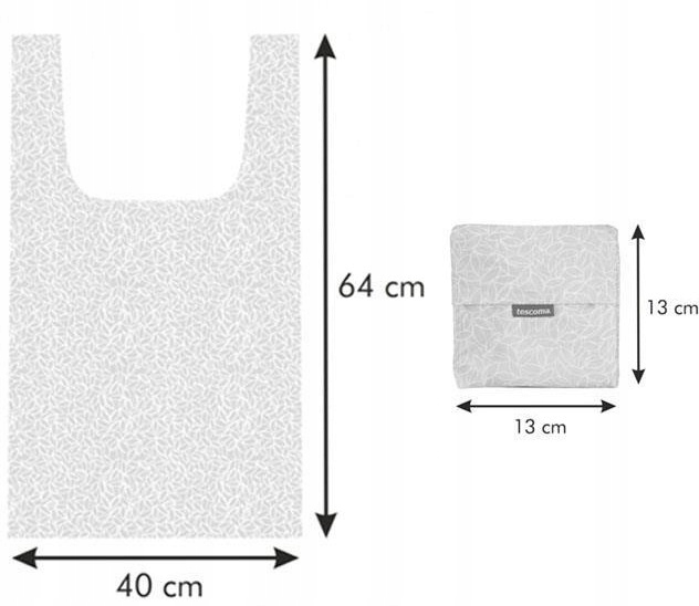 TORBA NA ZAKUPY EKOLOGICZNA ZIELONA TESCOMA 20kg Marka Tescoma