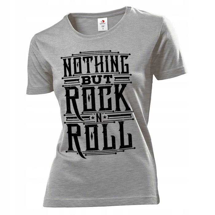 

Koszulka damska Nothing but rock'n'roll L