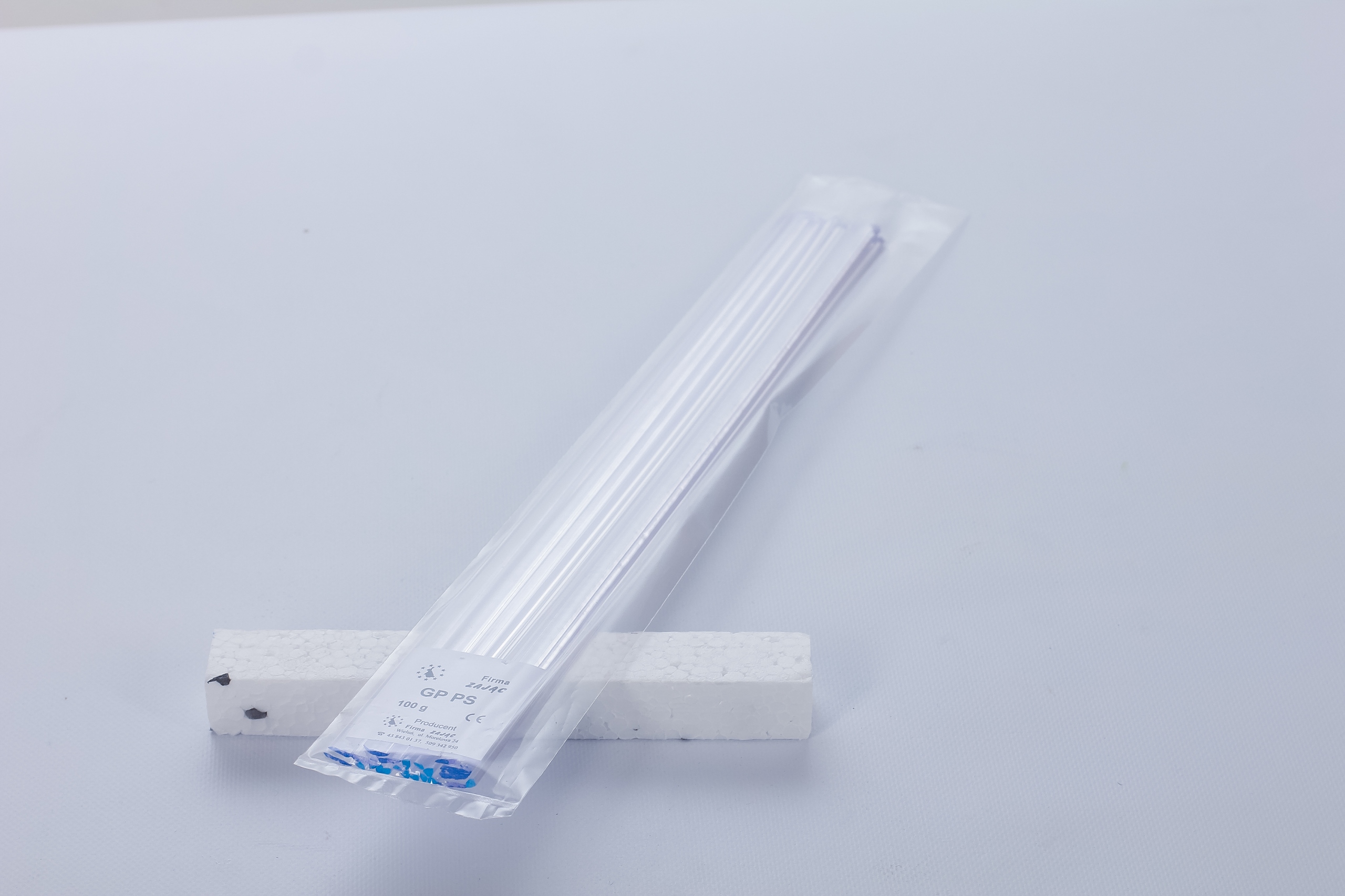 SPOIWO PLASTIKU GPPS 100g MIX TRANSPARENTNY, PS, GP PS