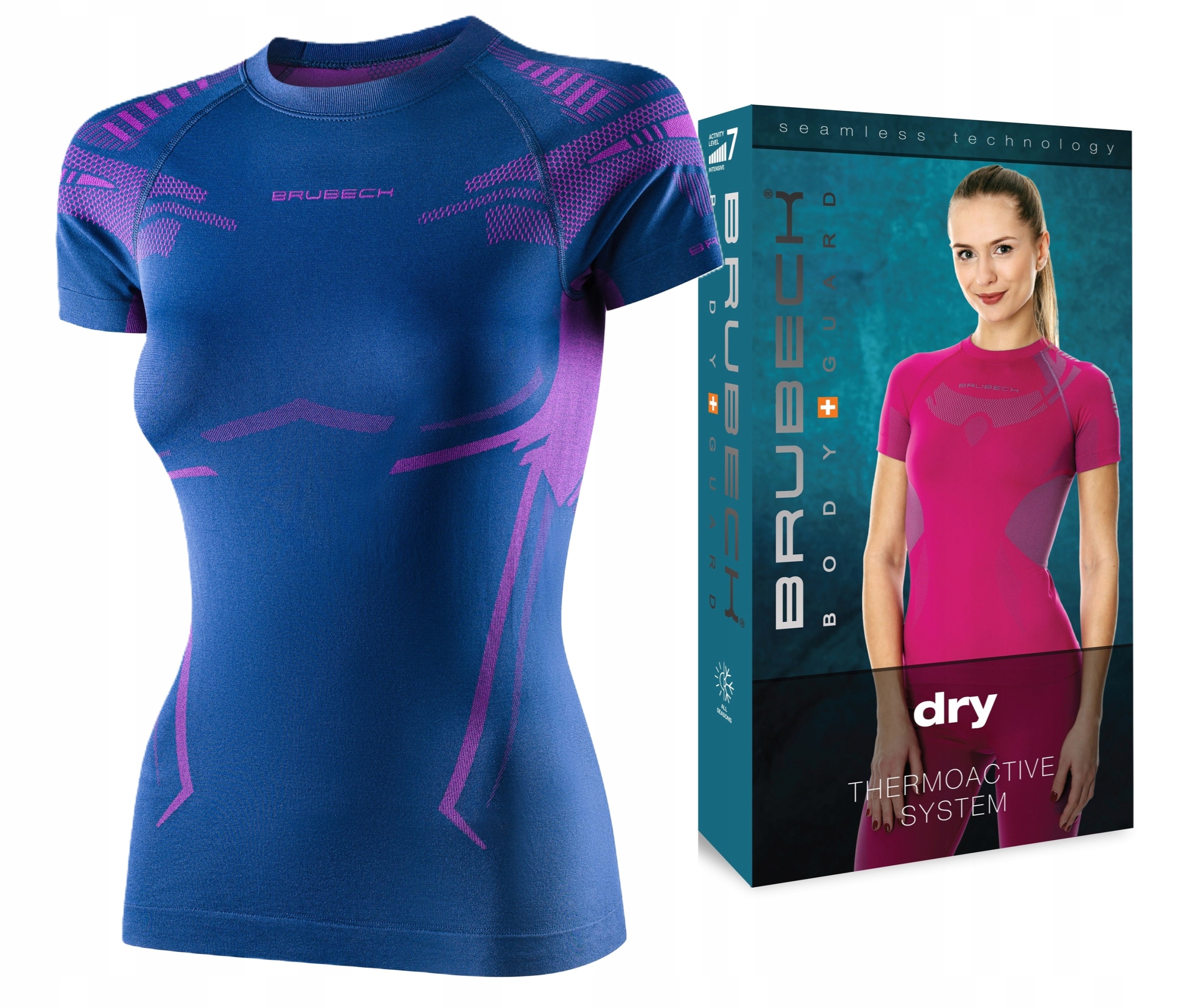 Brubeck Dry Termoaktywna Koszulka Do Turystyki -M