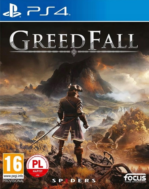 GREEDFALL / PS4 / NOWA / PL Tytuł GREEDFALL
