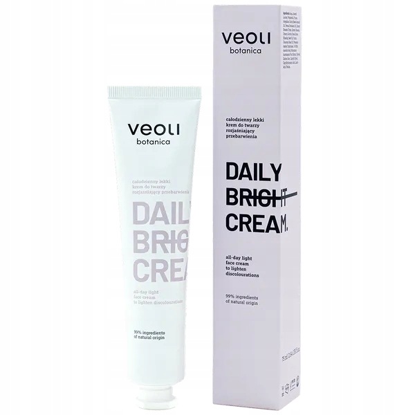 Veoli Botanica – denní lehký rozjasňující krém na obličej Daily Bright Cream