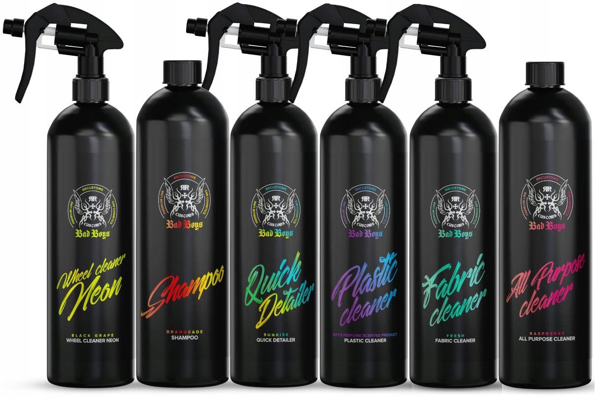 RR Customs RRC Bad Boys Mega Zestaw Kosmetyków Do Auta Detailing Prezent