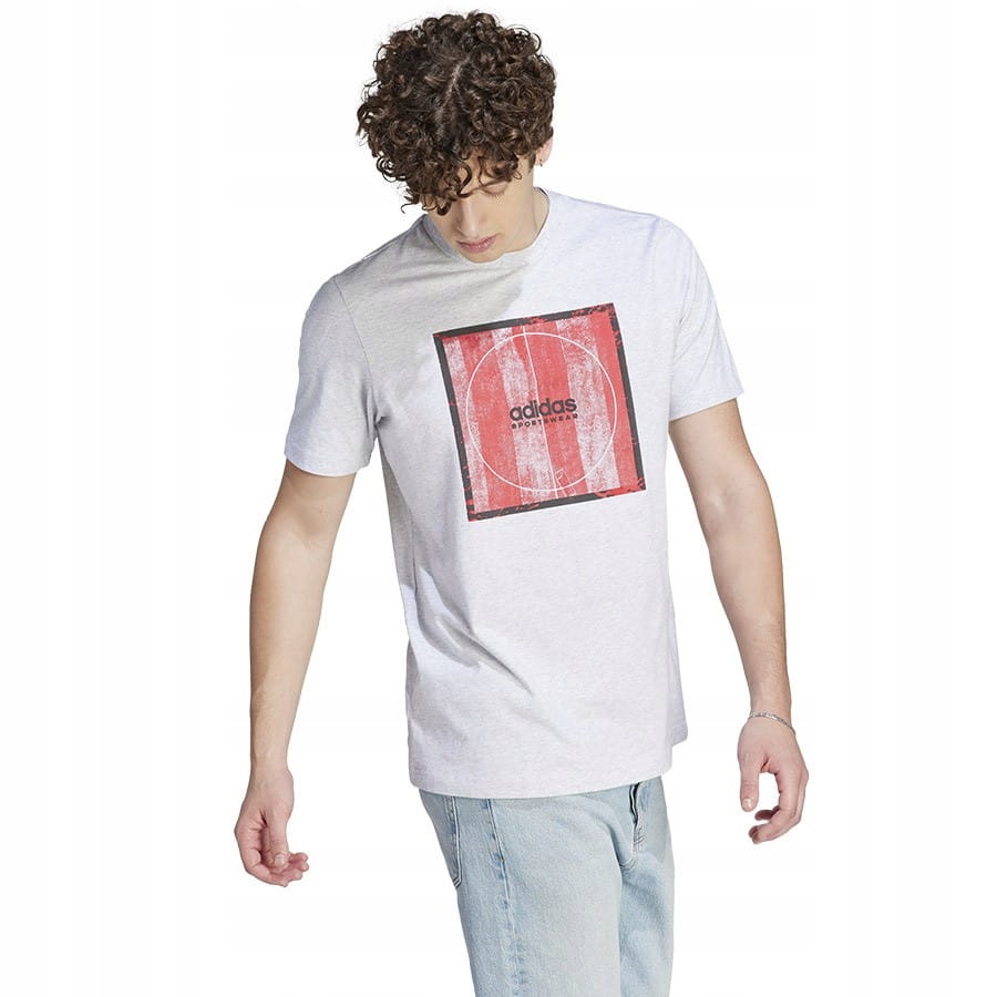 Koszulka adidas Tiro Box Tee II5878 Biały, M