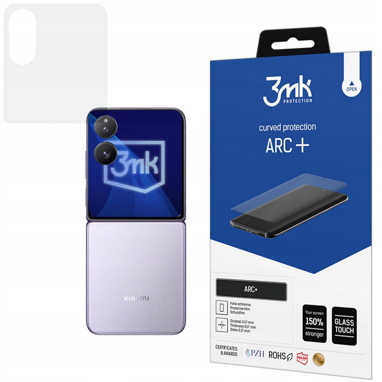 Xiaomi MIX Flip (front) 3MK Arc+