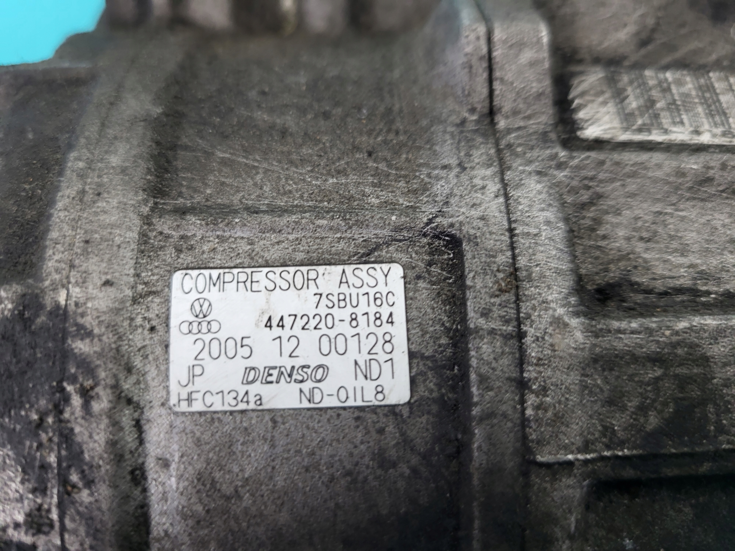 vw PASSAT B5 01r FL РЕСТАЙЛИНГ 1.9 tdi Компрессор кондиционера