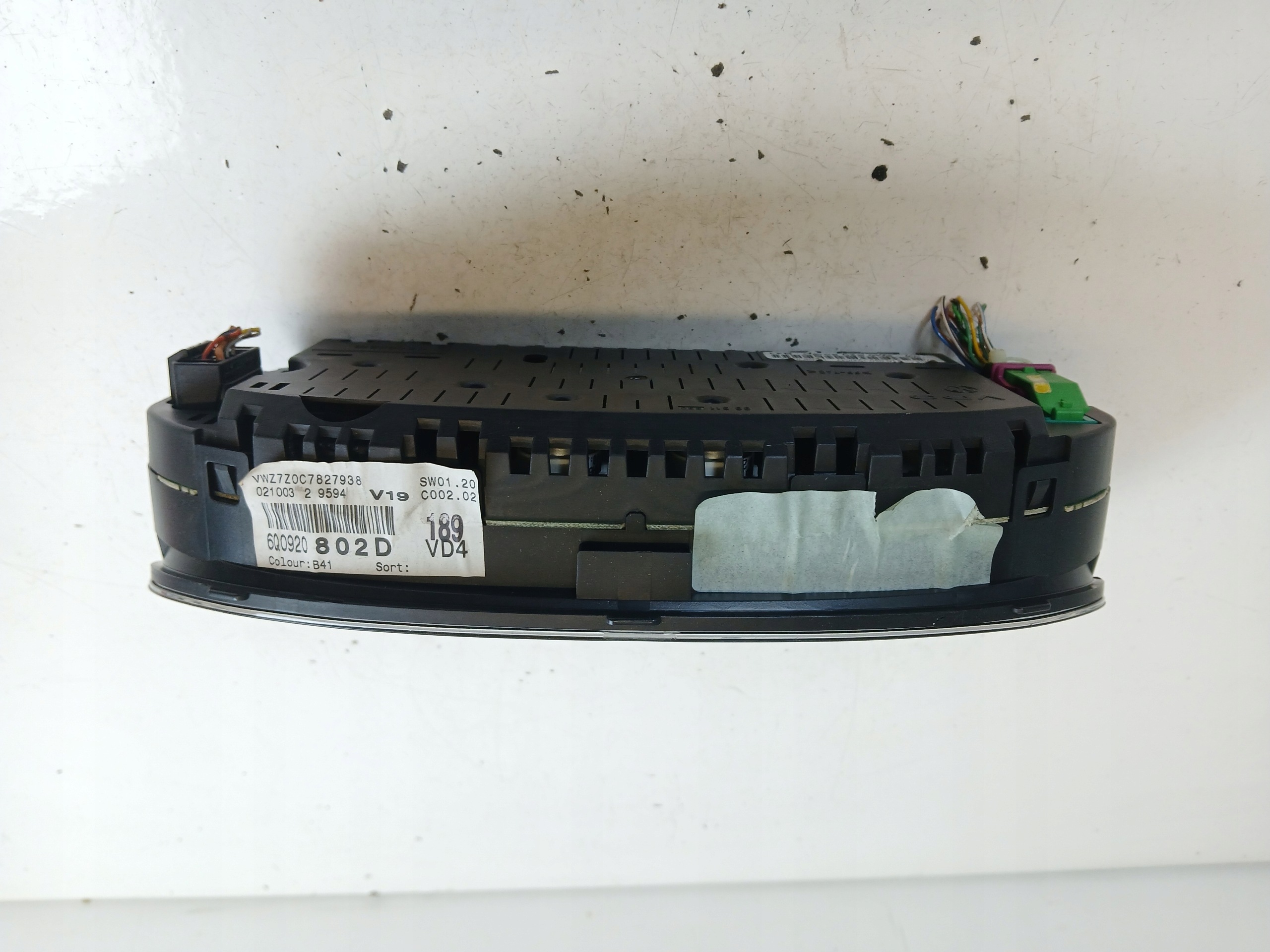 VW POLO 9N 1.9 TDI dials dials 6Q0920802D