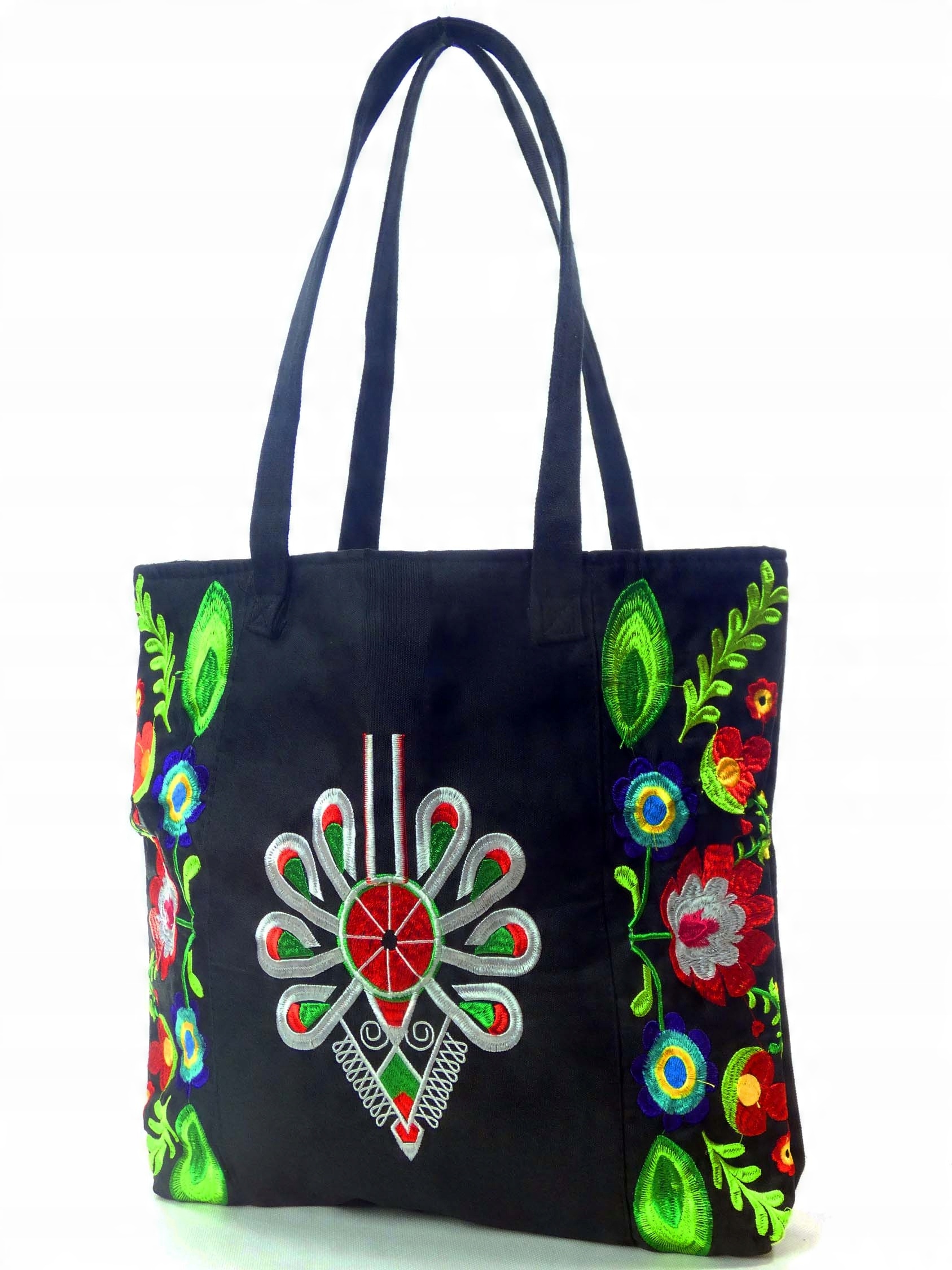 

Duża haftowana torba na ramię Boho Folk Etno