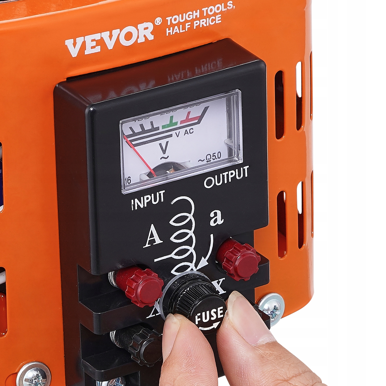 Transformator Zmienny 500VA 1,7A 230V Regulator Napięcia AC 4 Bezpieczniki Kod producenta KBBYQZZBS500JTX