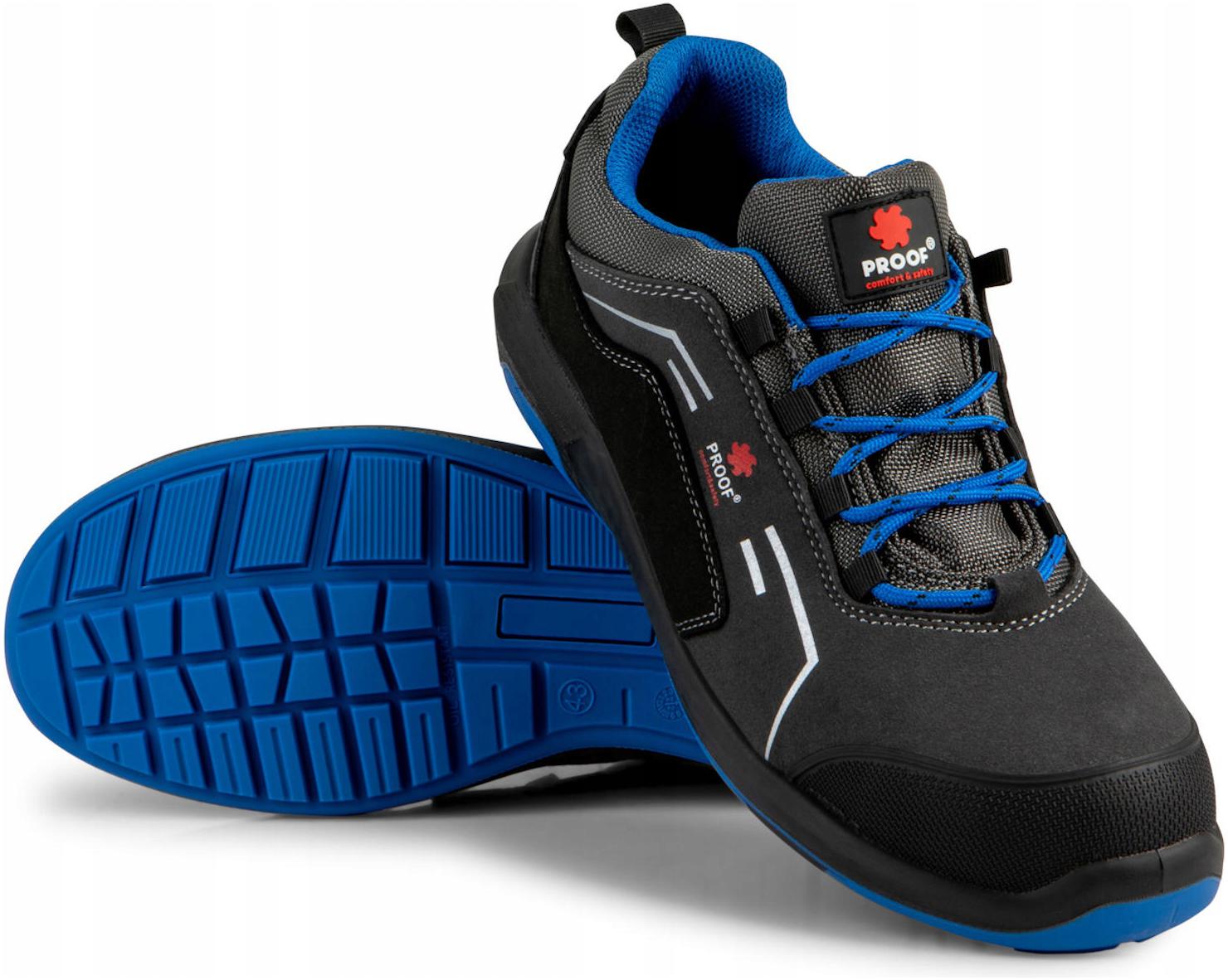 Pracovní boty Bezpečnostní Polobotky s špičkou Proof vel. 38