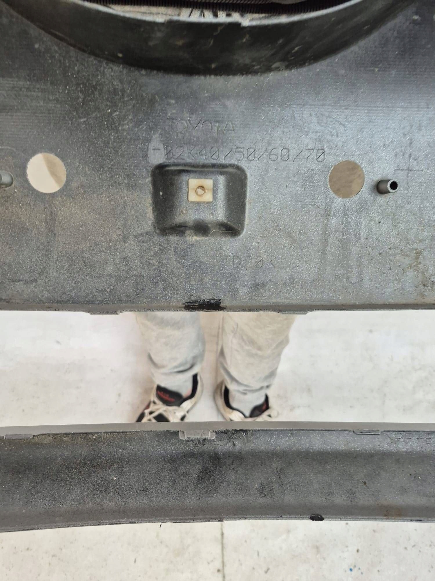 TOYOTA AURIS II 2 LIFT 15-18 bumper front front SPR