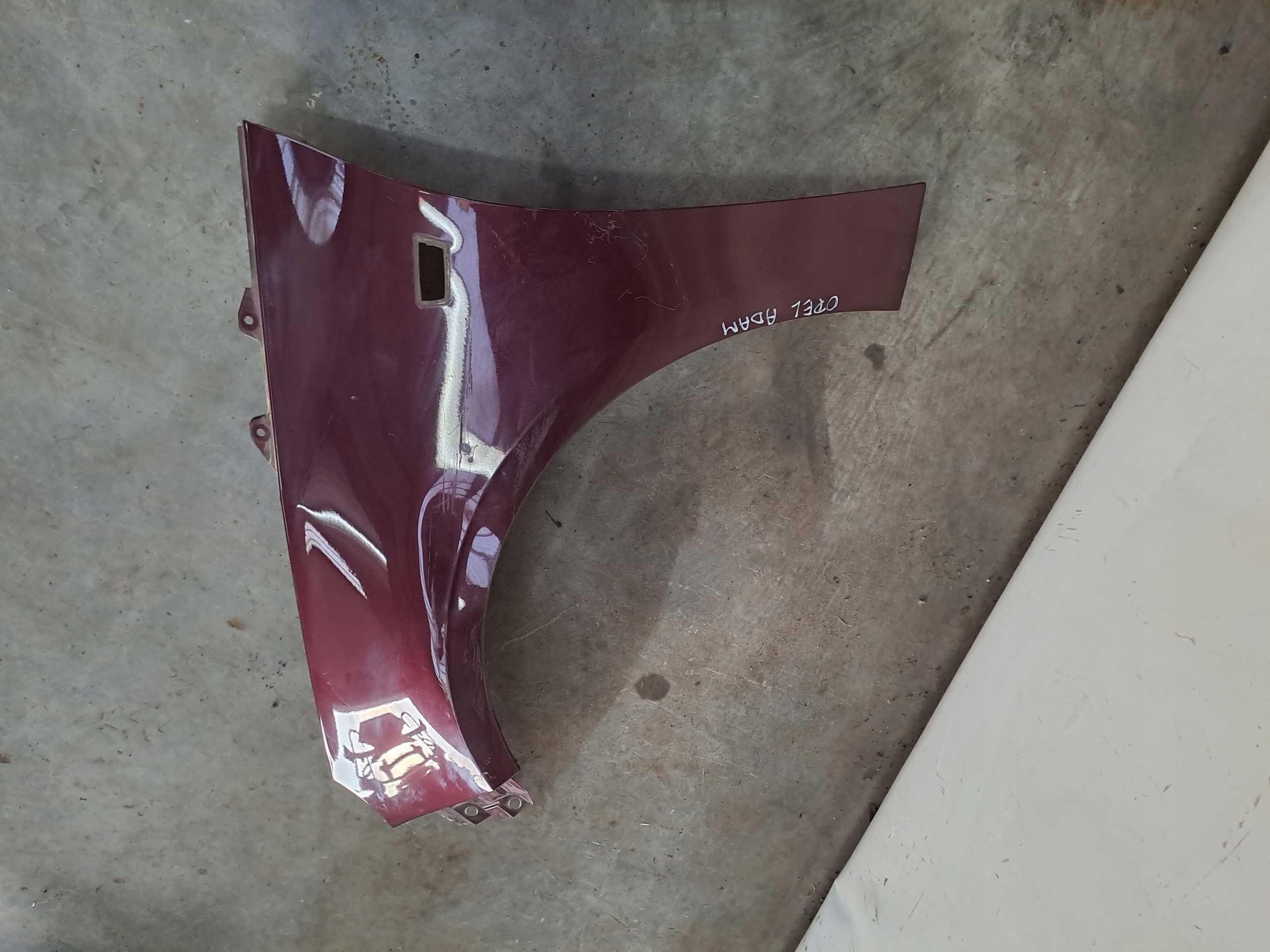 parafango sinistra Anteriore Opel Adam