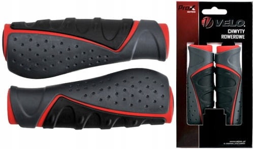 Chwyty Prox VLG-709AD3 130mm ComfortGel rd/blk/gry