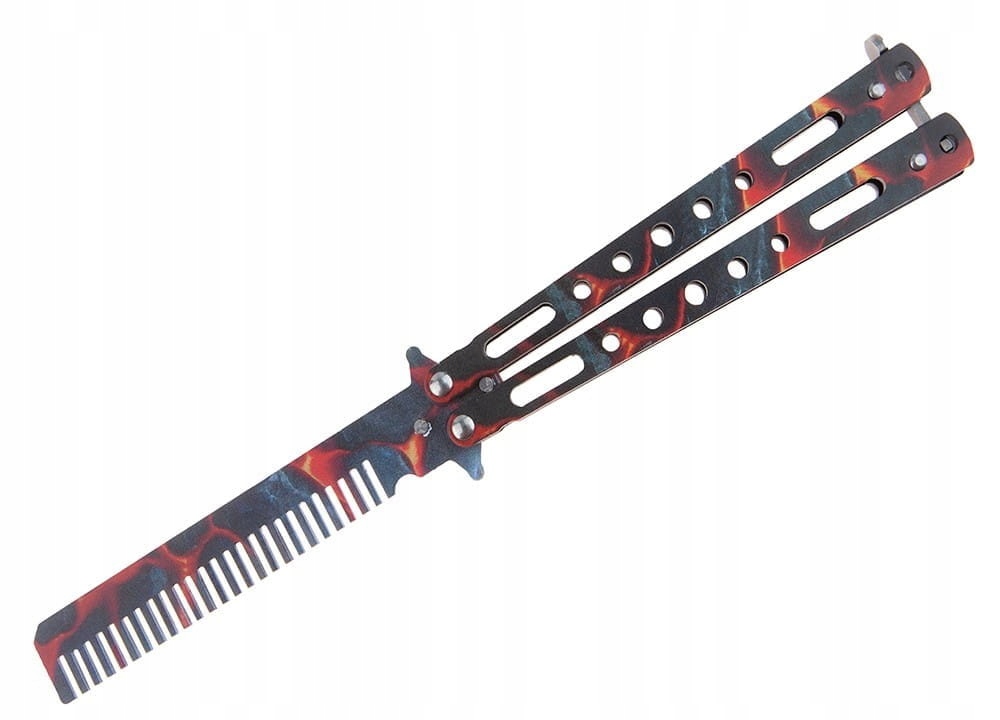 

Nóż Grzebień Motylek Treningowy N-467H tępy