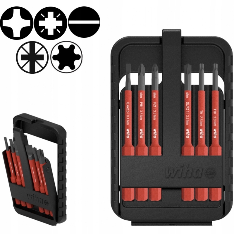 Set 2 Punte Professionali WIHA SL/PZ1 70 Mm - Per Cacciaviti - Foto 12