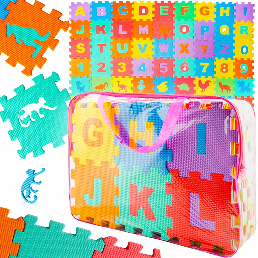 

Puzzle Piankowe Duża Mata Edukacyjna XXL 72 szt.
