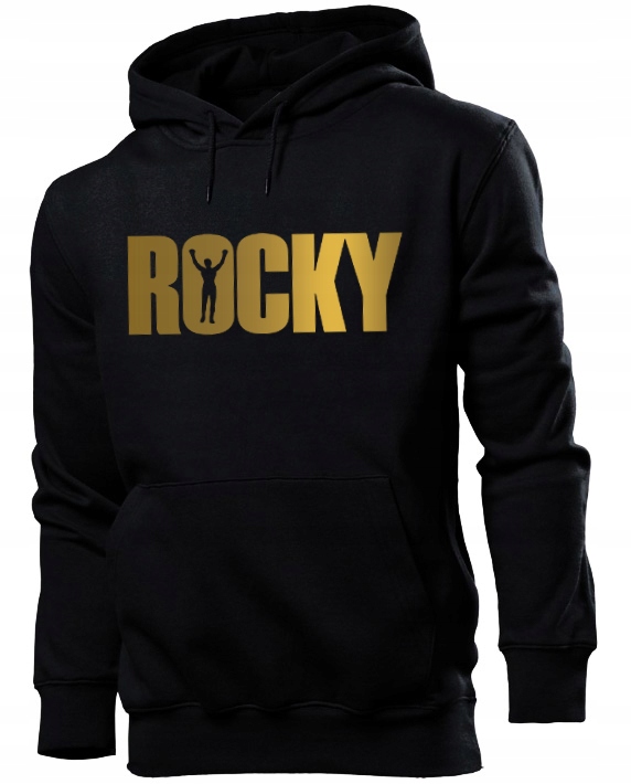 

Bluza Męska - Rocky Balboa - Czarna Prezent M