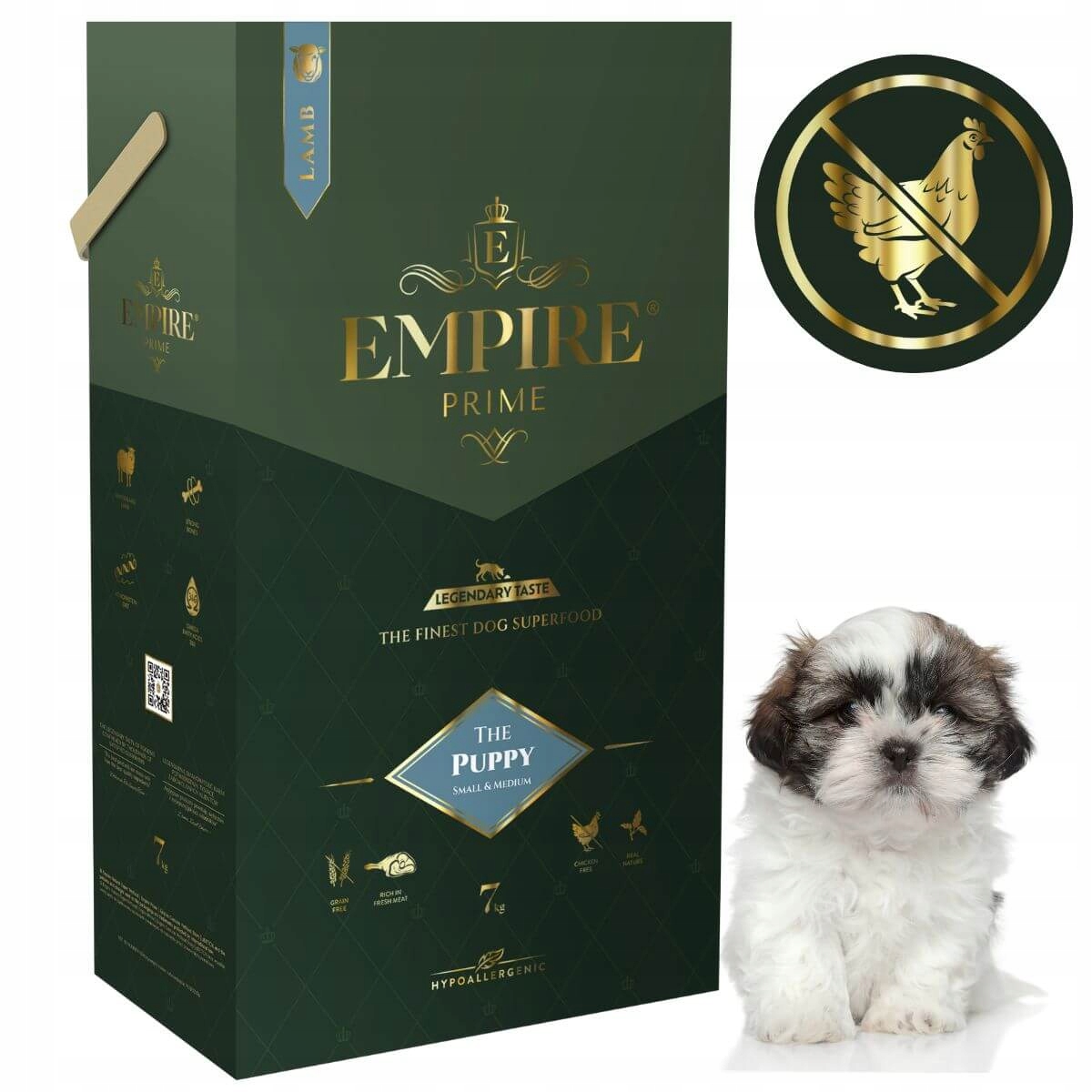 Empire Sucha Karma Dla Psa Junior Shih Tzu Jagnięcina 7 Kg