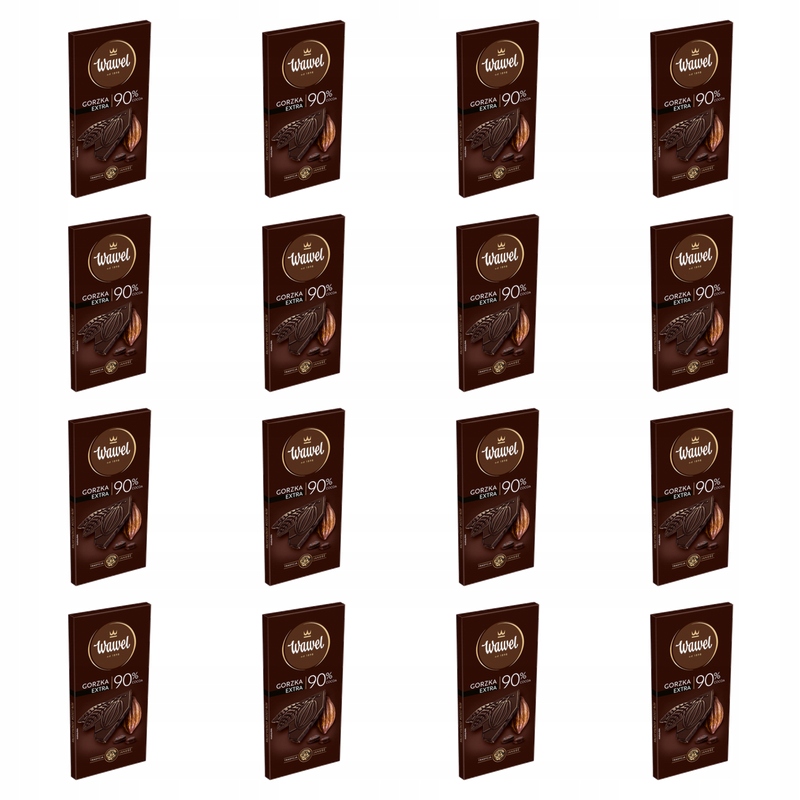 Wawel Premium Hořká 90% cocoa 90g X16
