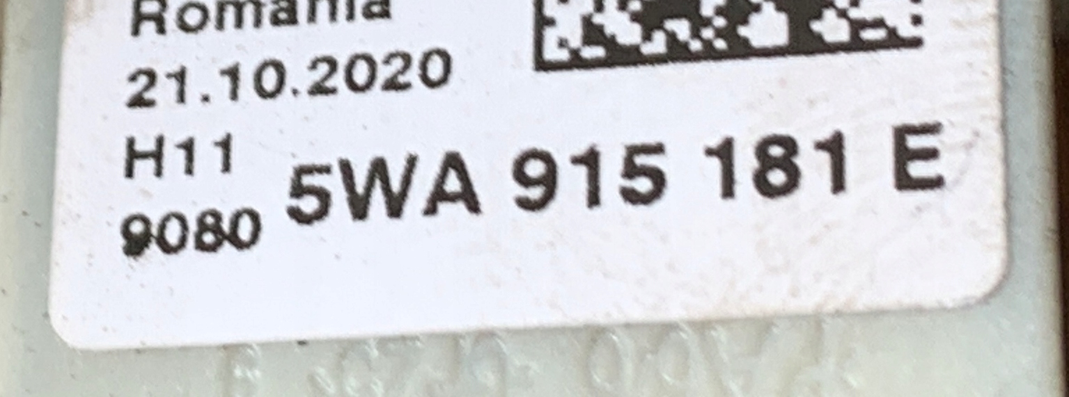 Borne négative OCTAVIA IV 5WA915181E