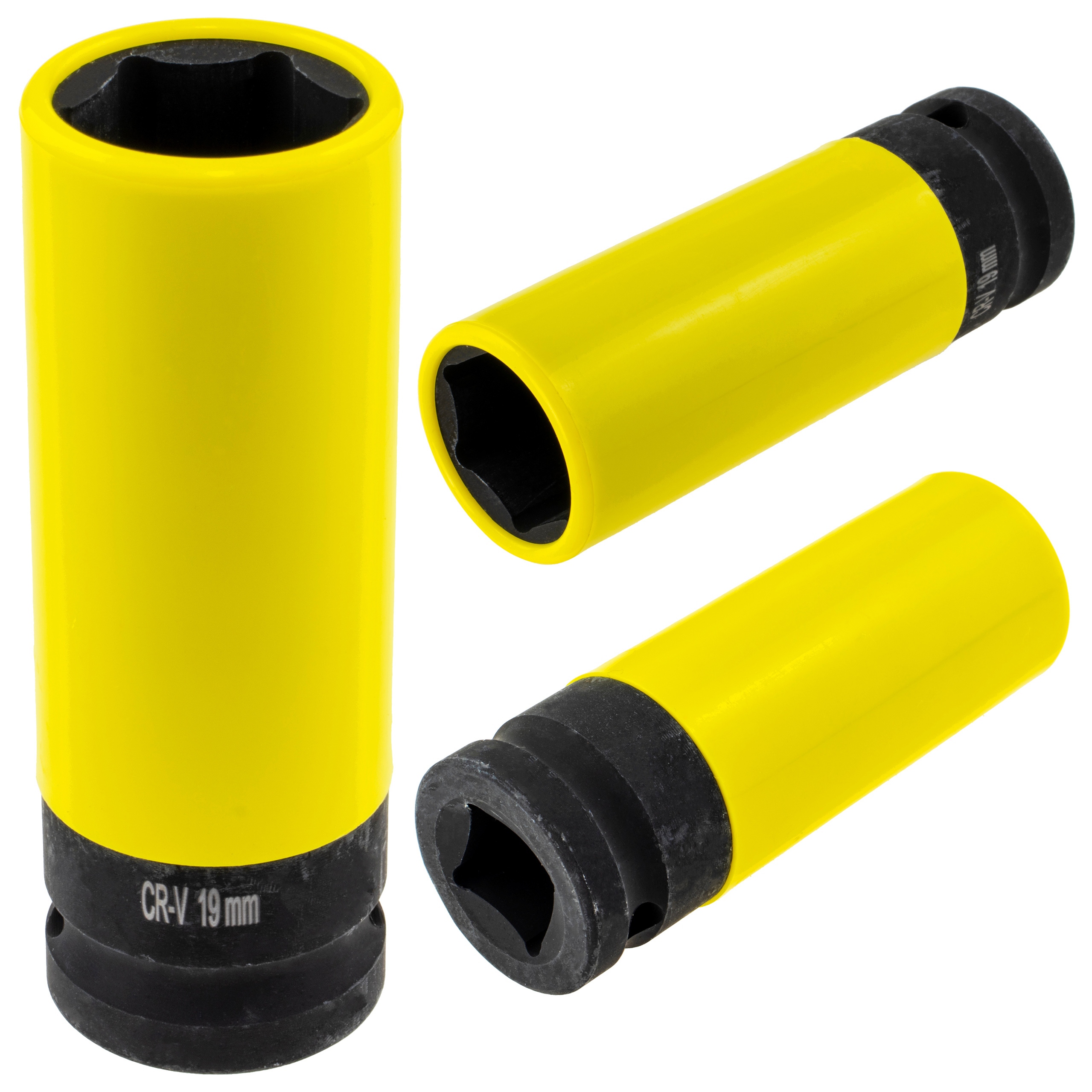 Nasadka Udarowa Długa 19 MM Do Kół Na Klucz 1/2'' Felg Aluminiowych