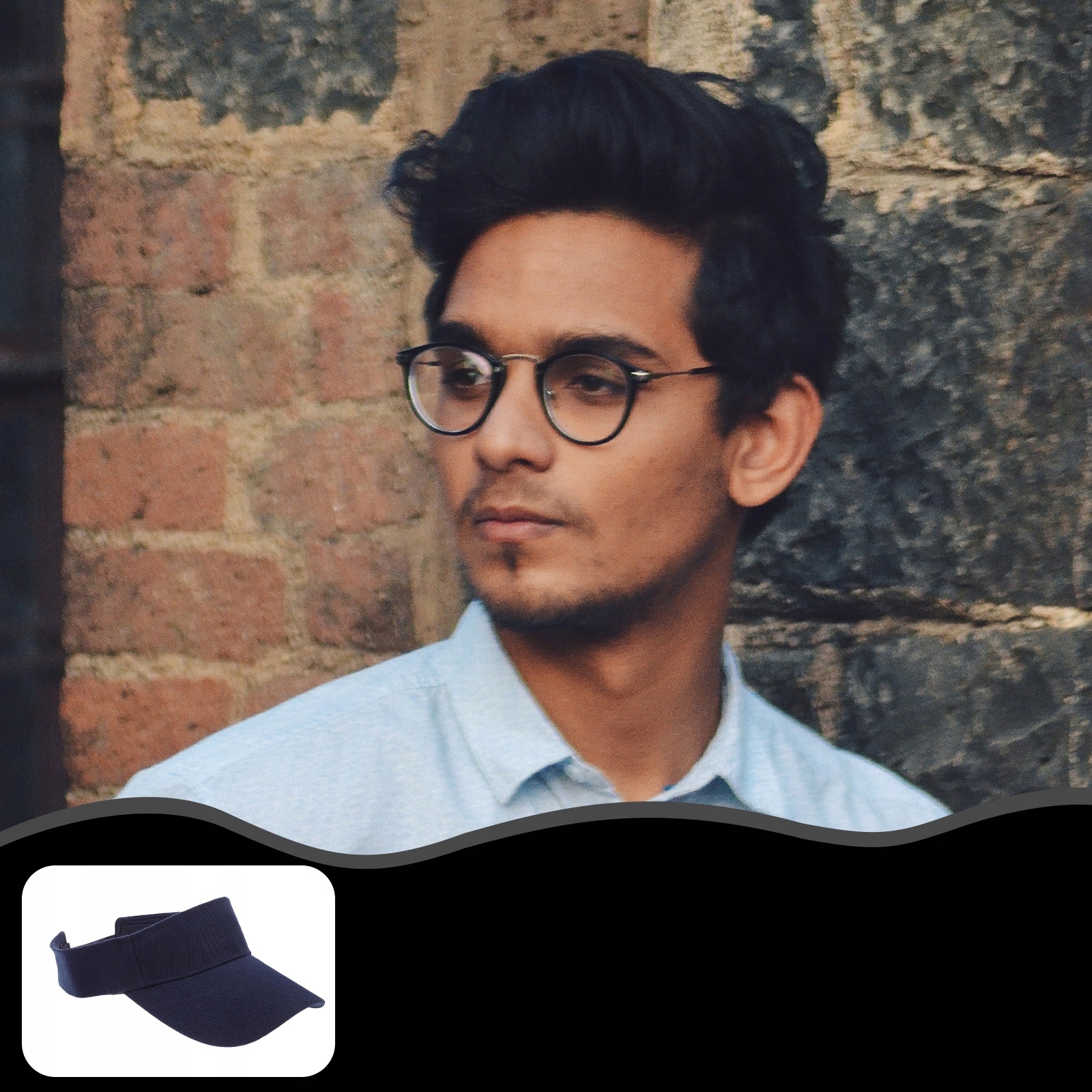 Z DASZKIEM PRZECIWSŁONECZNYM KOBIET SPORTOWY I ODDYCHAJĄCY Rodzaj kapelusz