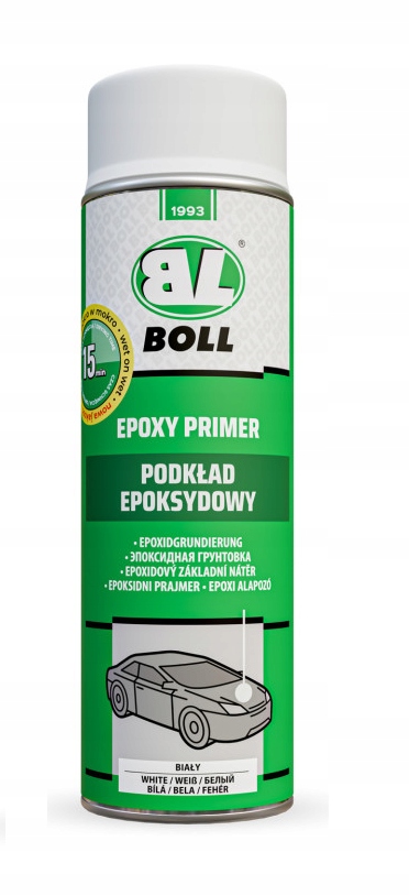 Boll podkład epoksydowy spray 500ml Biały konserwacja powierzchnie metalowe