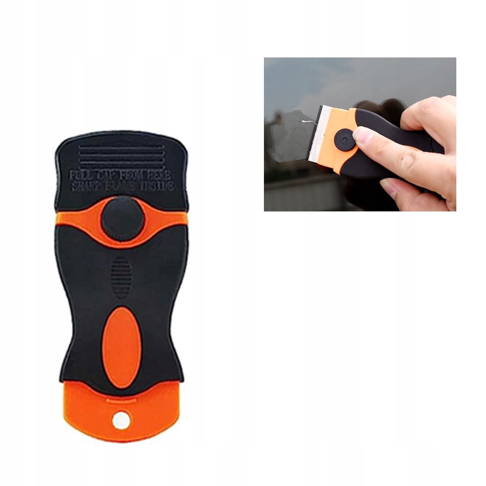 ZESTAW NARZĘDZI RAKLI DO APLIKACJI FOLII OKLEJANIA 38Szt Typ nożyk rakla