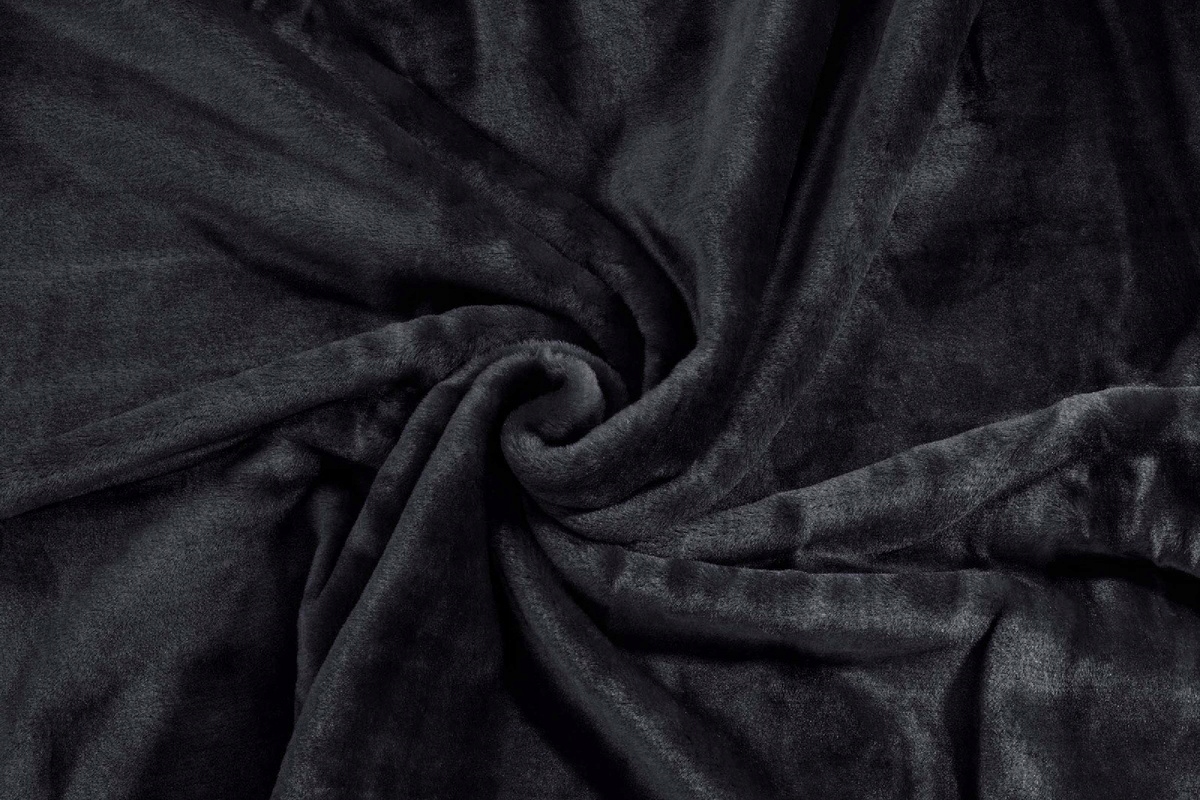 Posteloholici 1265757 Hřejivá deka Yasemin 160 x 200 cm, černá